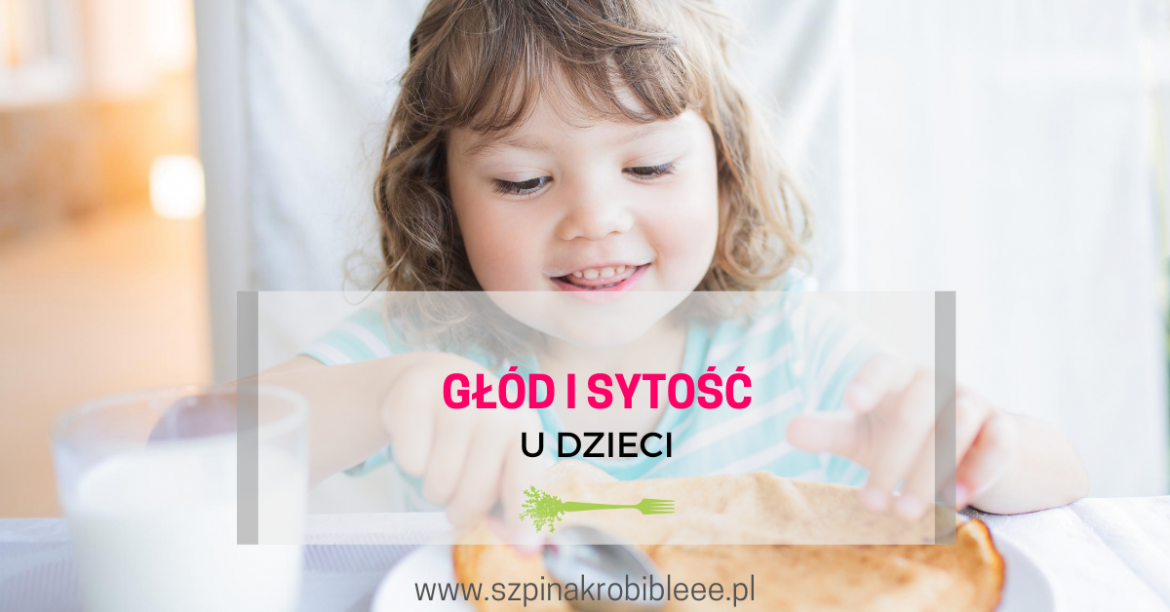 głód i sytość u dzieci